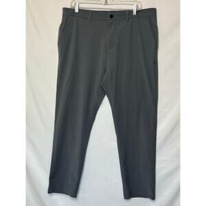Free Fly Mens Size 36x30 Gray Straight Leg Performance Outdoor Pants Lightweight